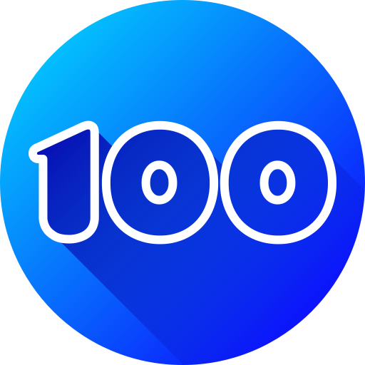 100 icono gratis