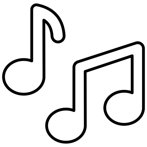 Music notes free icon