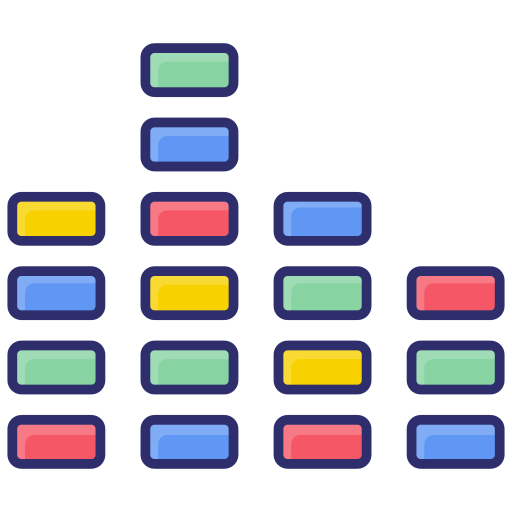 Égaliseur de musique Icône gratuit Égaliseur de musique Icône gratuit