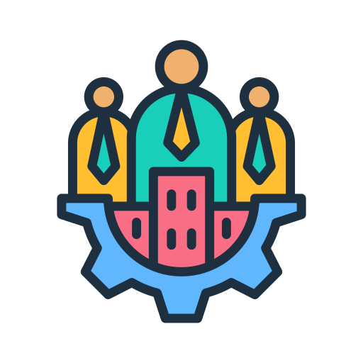 Корпоративное управление бесплатно иконка