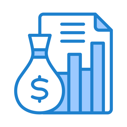 Financial performance free icon