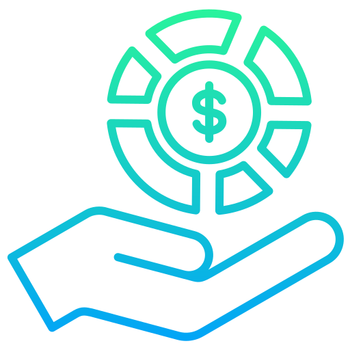 dividendo icono gratis