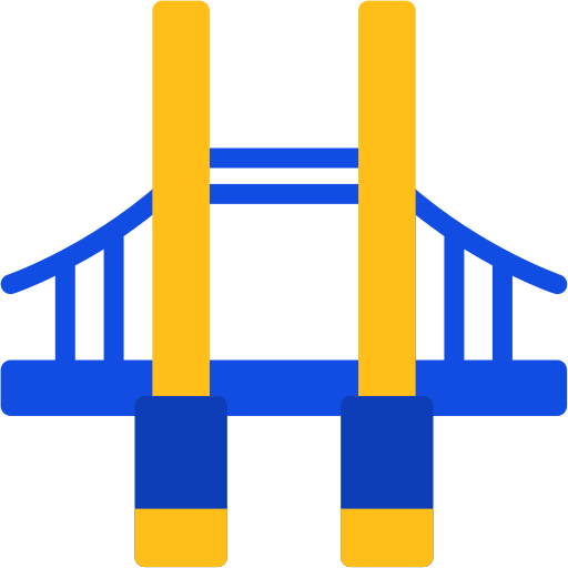 ponte grátis ícone ponte grátis ícone