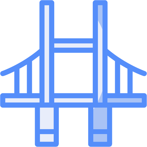 Bridge free icon