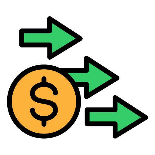 Économie linéaire Icône gratuit Économie linéaire Icône gratuit