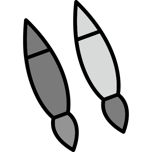 Кисти бесплатно иконка