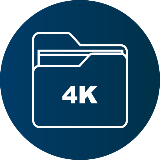 4k icono gratis