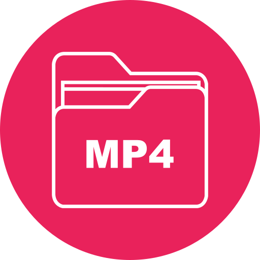 archivo mp4 icono gratis