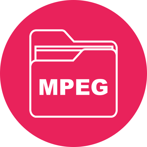 mpeg icono gratis