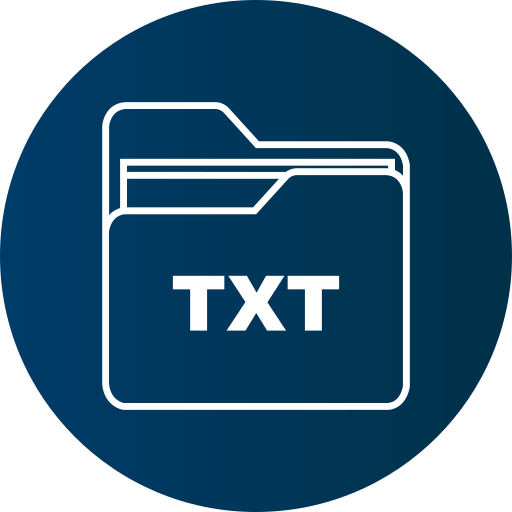 txt icono gratis