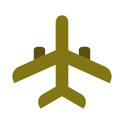 avión icono gratis