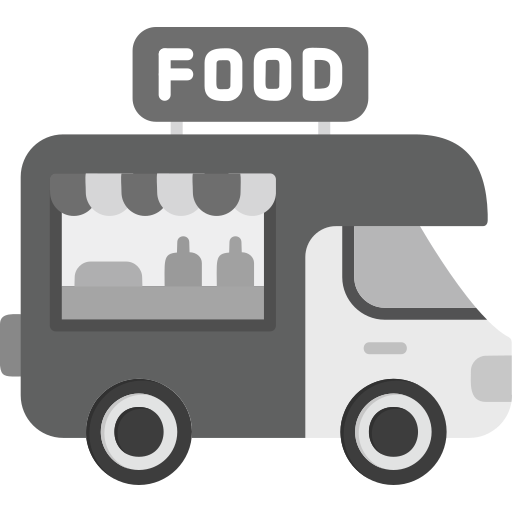 camión de comida icono gratis