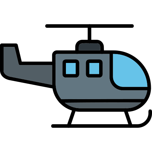 helicóptero icono gratis