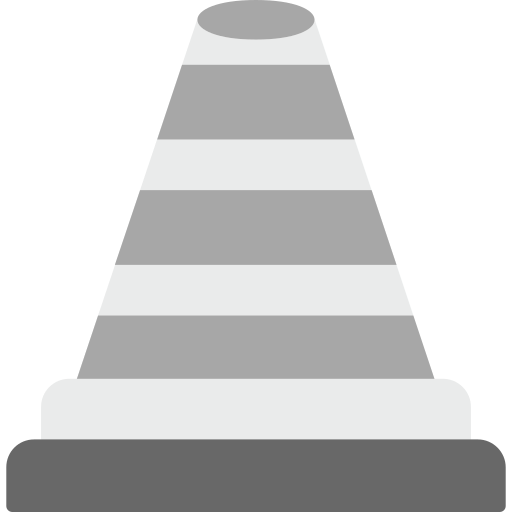 Traffic cone - Free signaling icons