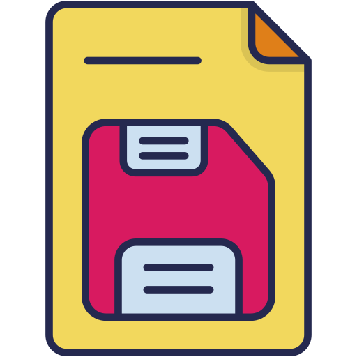 guardar documento icono gratis