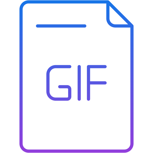 documento gif icono gratis