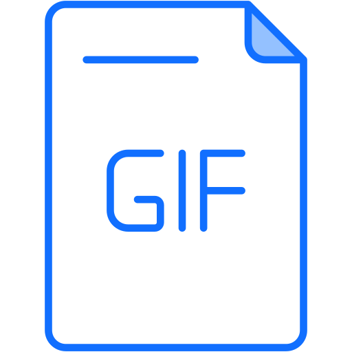 documento gif icono gratis