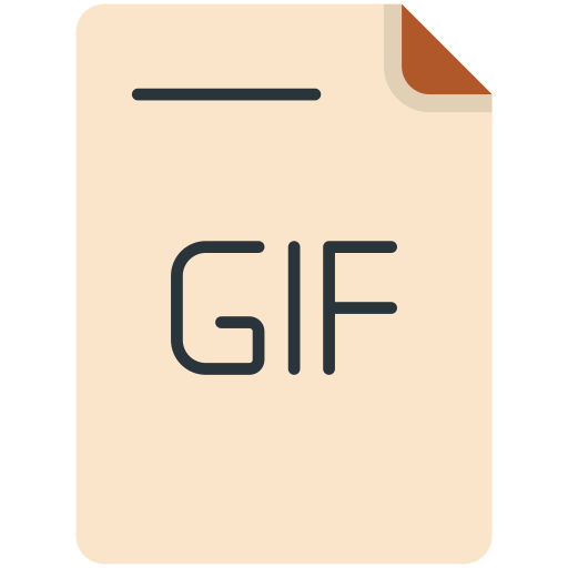 documento gif icono gratis