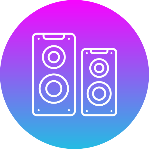 altavoces icono gratis