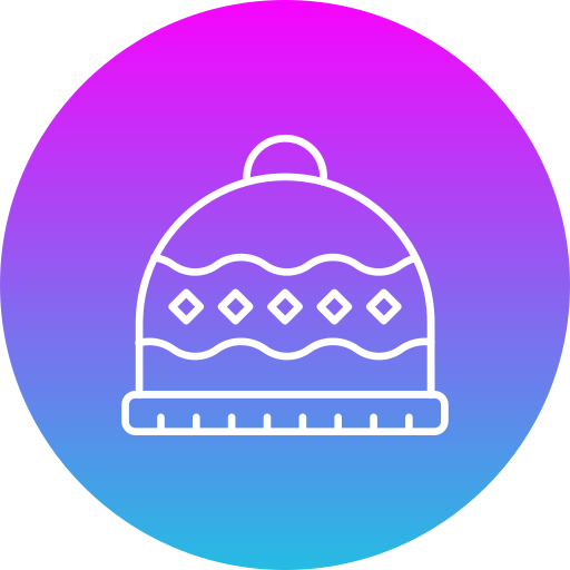 sombrero de invierno icono gratis