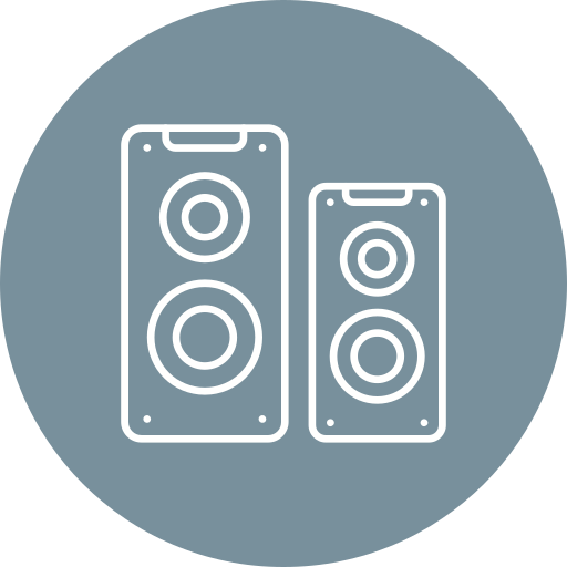 Speakers free icon