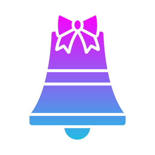 campana de navidad icono gratis