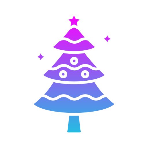 árbol de navidad icono gratis