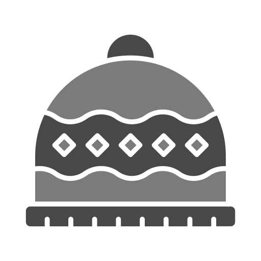 sombrero de invierno icono gratis