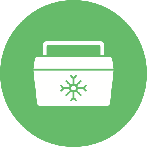 Ice bucket free icon
