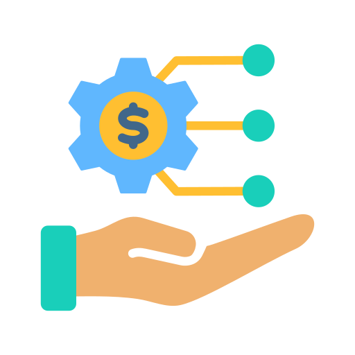 educación financiera icono gratis