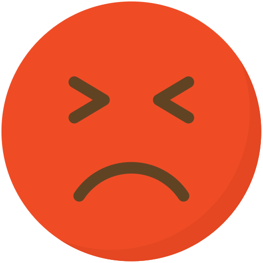 emoji enojado icono gratis