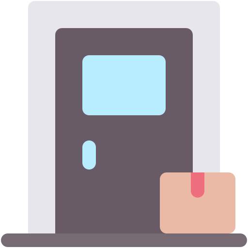 livraison à domicile Icône gratuit