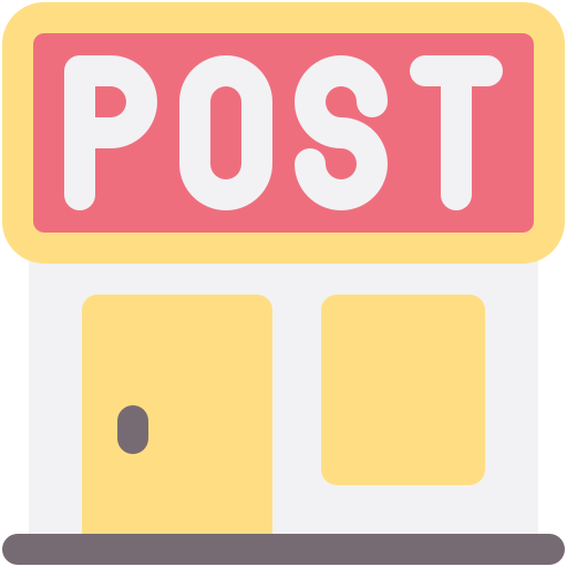 bureau de poste Icône gratuit bureau de poste Icône gratuit