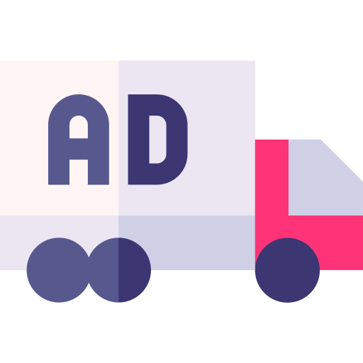 camión icono gratis