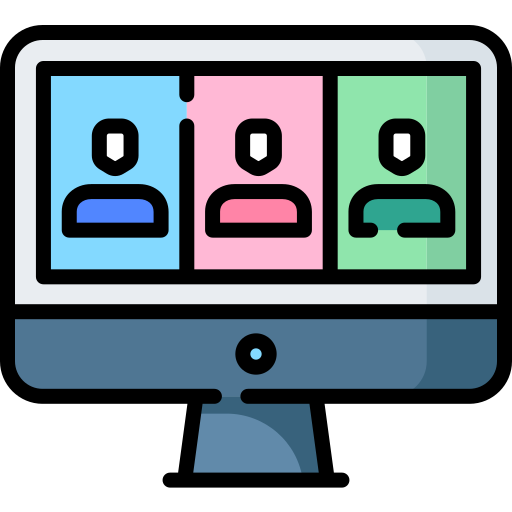 Videoconference free icon Videoconference free icon