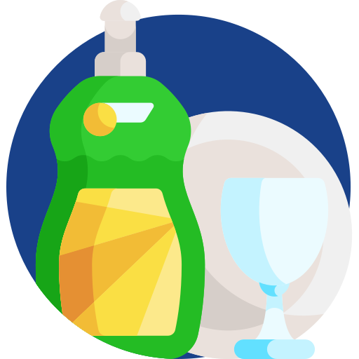 Dish soap Detailed Flat Circular Flat icon