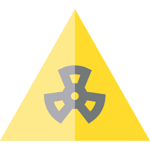 Radiation free icon Radiation free icon