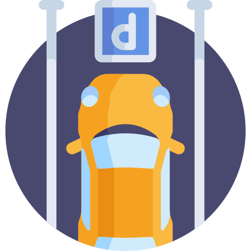 Aparcamiento icono gratis