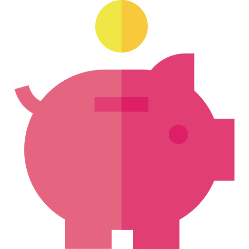 Piggy bank free icon