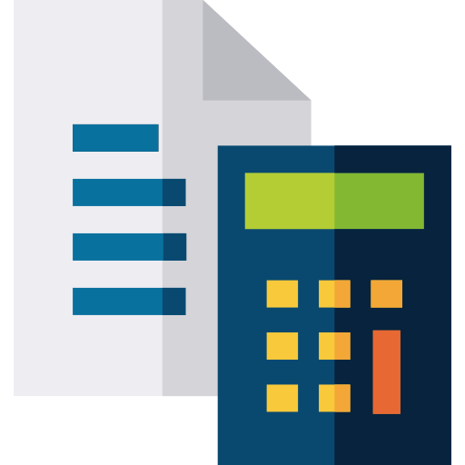 presupuesto icono gratis