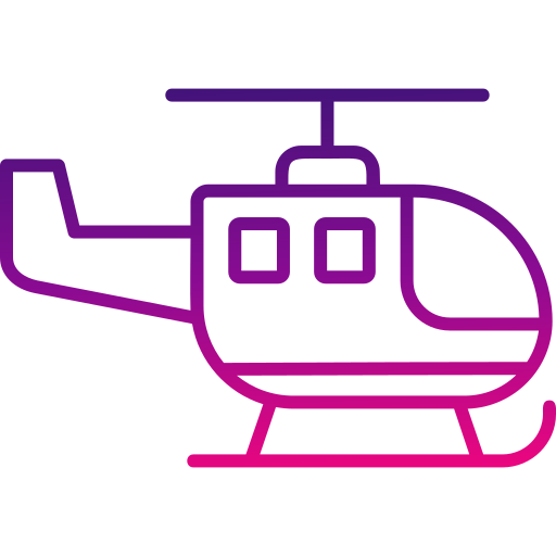 helicóptero icono gratis