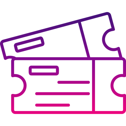 티켓 무료 아이콘