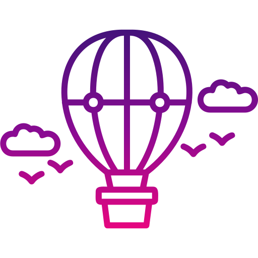 balão de ar quente grátis ícone