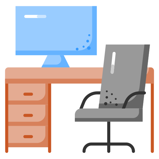 Office desk - Free business and finance icons