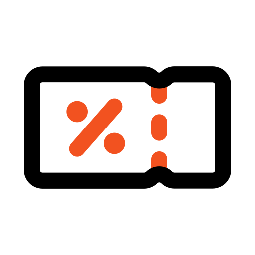 Купон бесплатно иконка