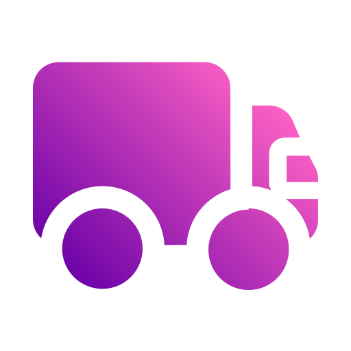 camión de reparto icono gratis
