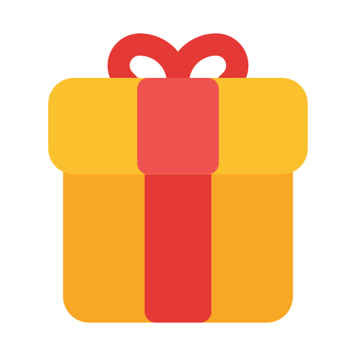 caja de regalo icono gratis