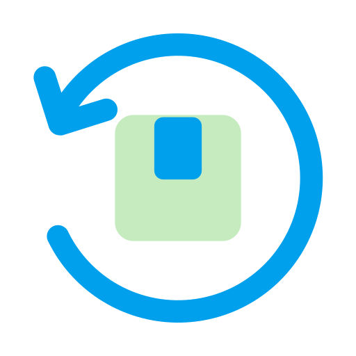 devolución del producto icono gratis