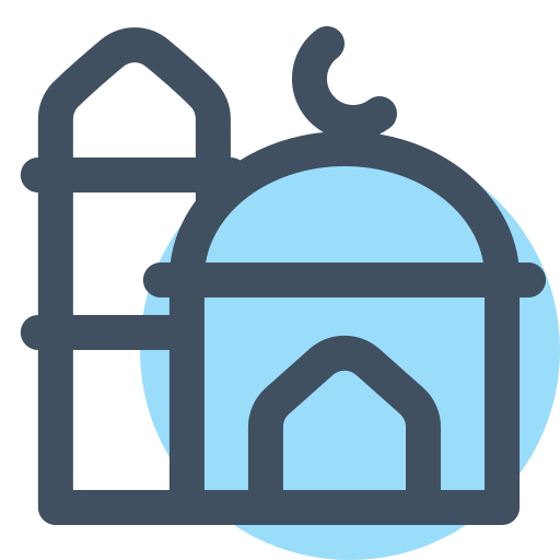 edificio de adoración icono gratis