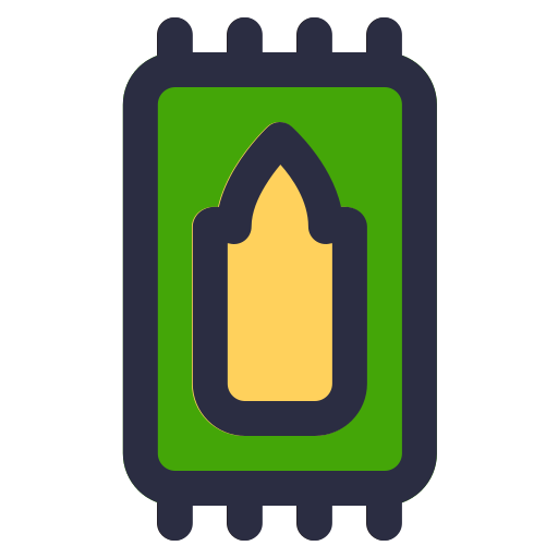 alfombra para rezar icono gratis